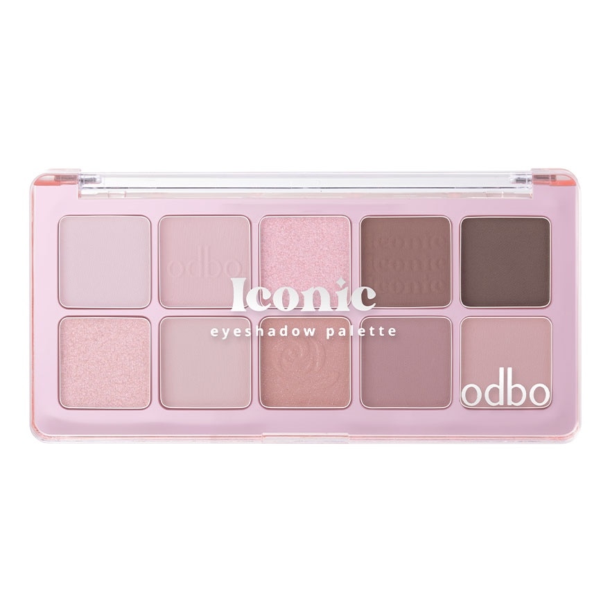 Odbo Iconic Eyeshadow Palette 7g. 07 Dusty Rose image