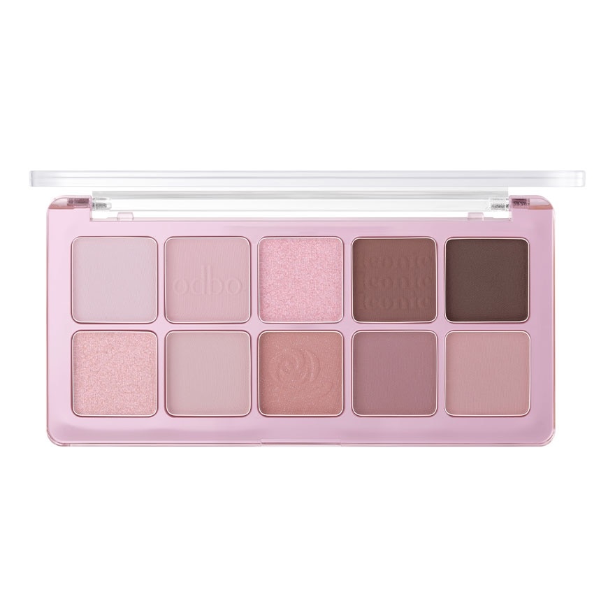 Odbo Iconic Eyeshadow Palette 7g. 07 Dusty Rose image
