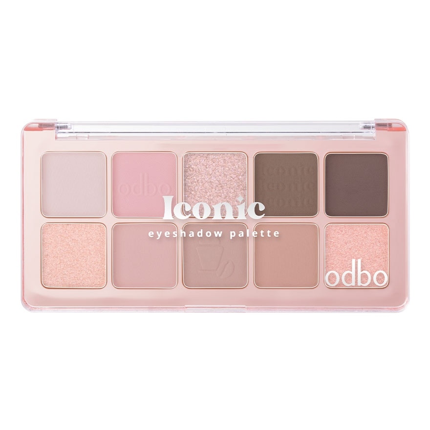 Odbo Iconic Eyeshadow Palette 7g. 08 Mocca Mousse image