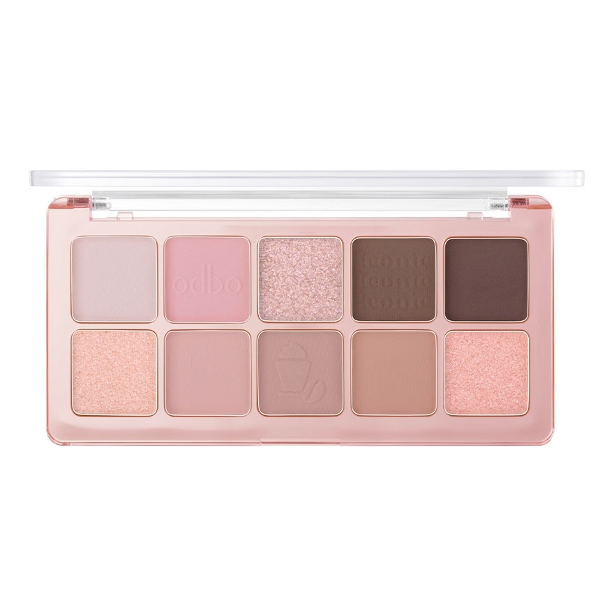 Odbo Iconic Eyeshadow Palette 7g. 08 Mocca Mousse image
