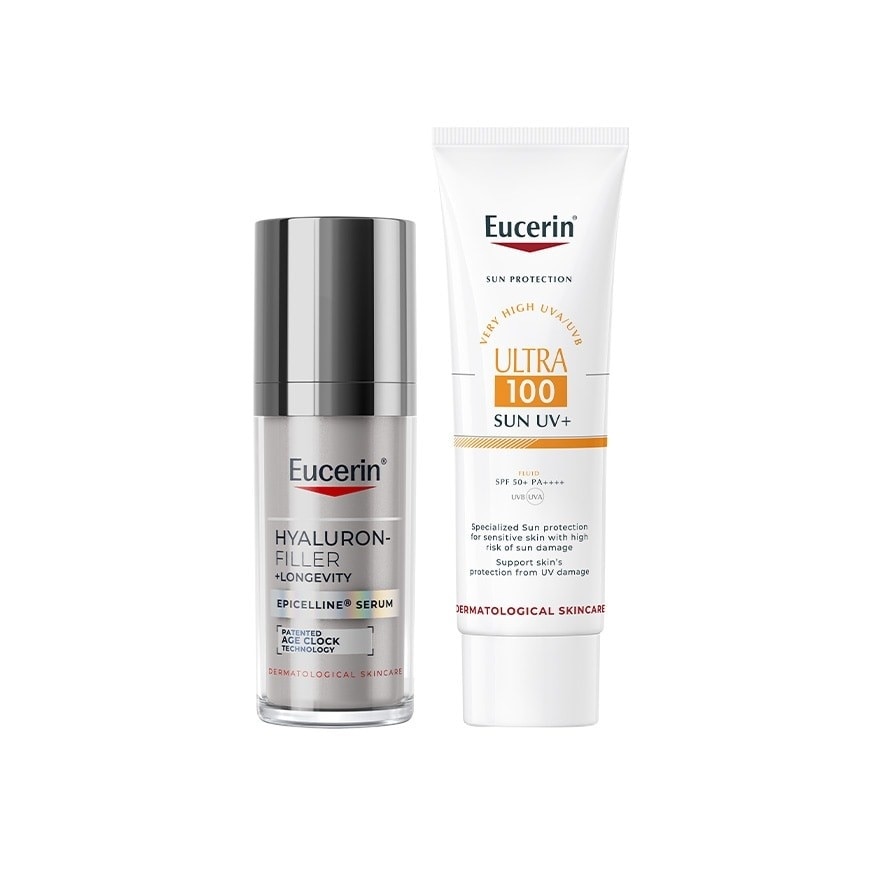 Eucerin Hyaluron Filler +Longevity Epicelline Serum 30 ml. + Sun Ultra 100UV+ 80 ml. image