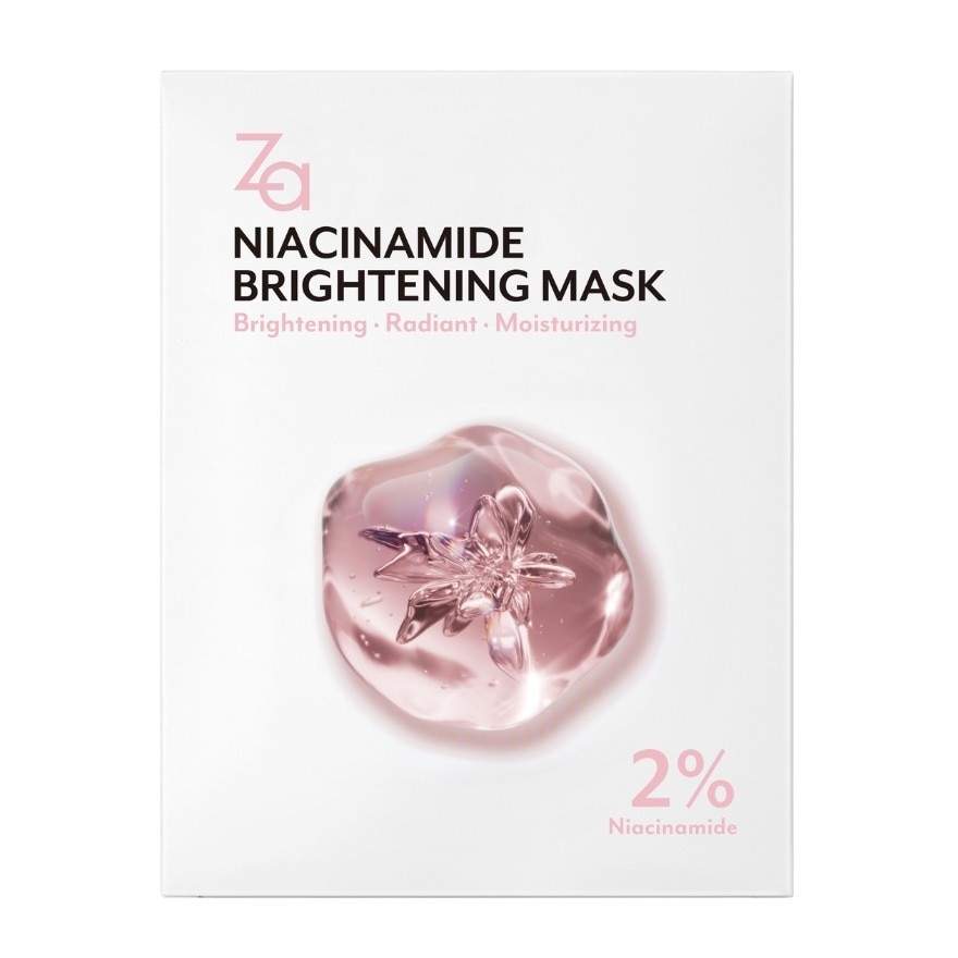 Za Mask Niacinamide Brightening 10'S image