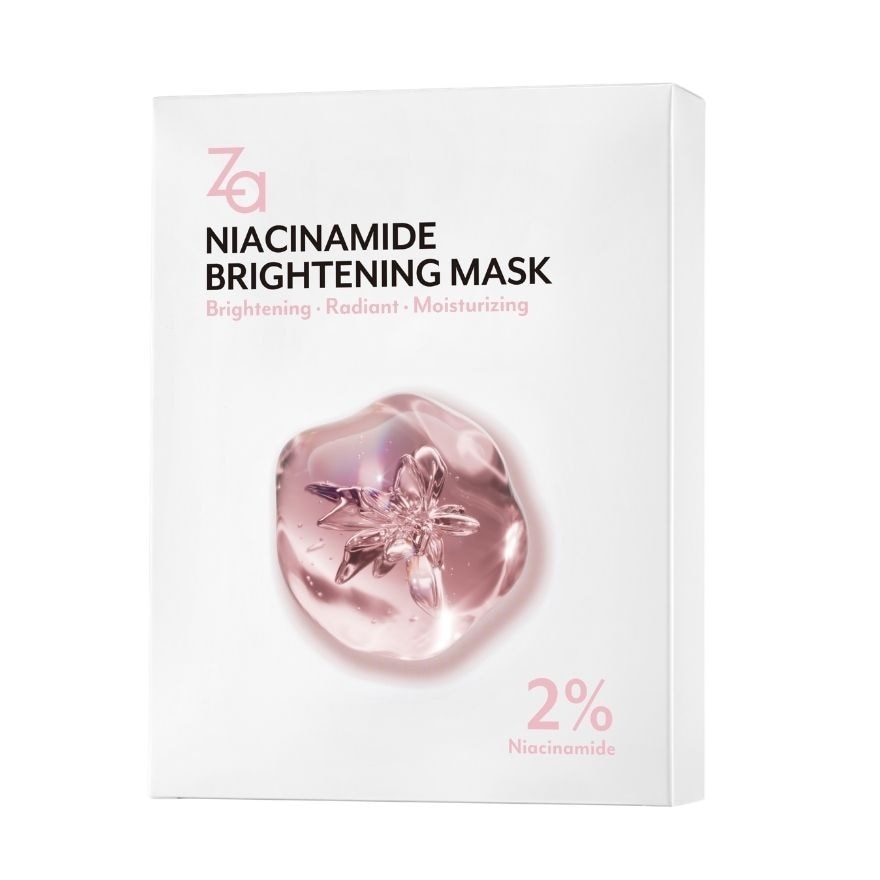 Za Mask Niacinamide Brightening 10'S image
