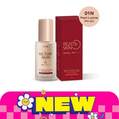 Verite เวรี่ เรดี้ สกิน เบลอริ่ง ฟาวเดชั่น SPF50+ PA++++ 01N เพิร์ล ลูมีน 30 กรัม image