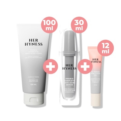 Her Hyness - HerHyness Acne Foam 100ml+Acne Serum30ml+AcneGel12ml image