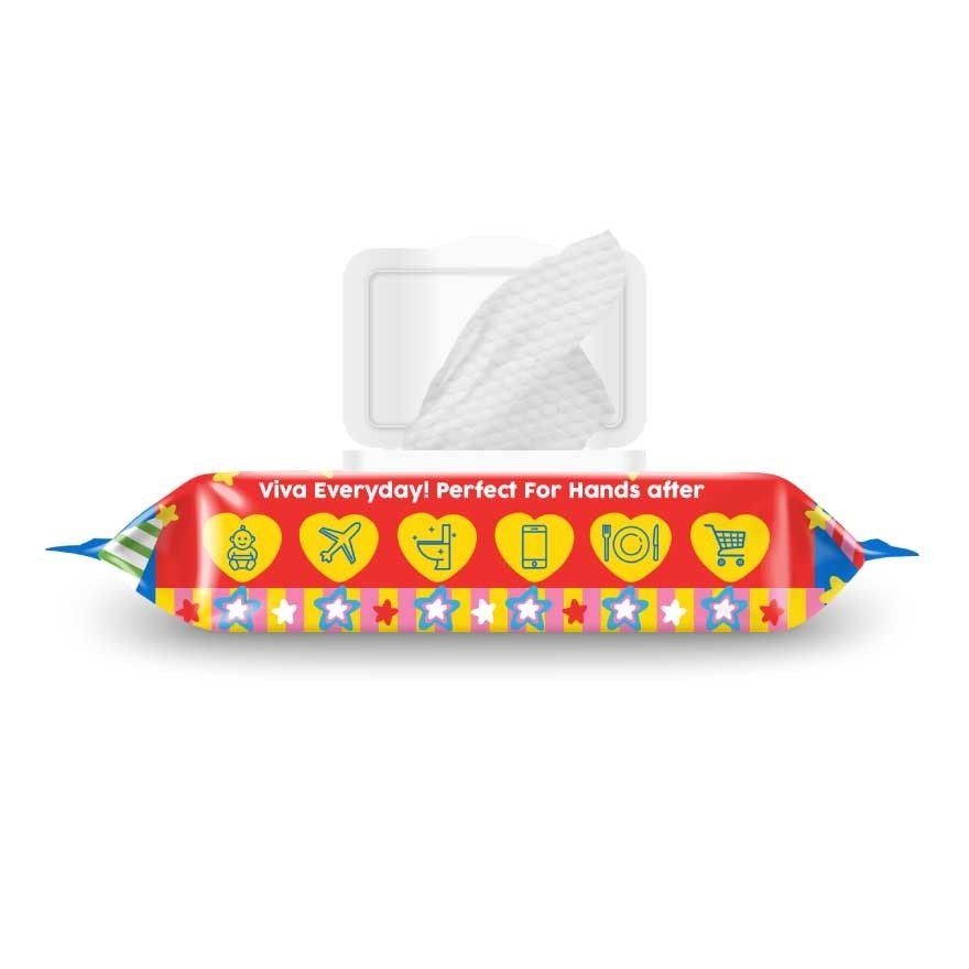 ViVa Baby Wipes Prebiotic 40'S image