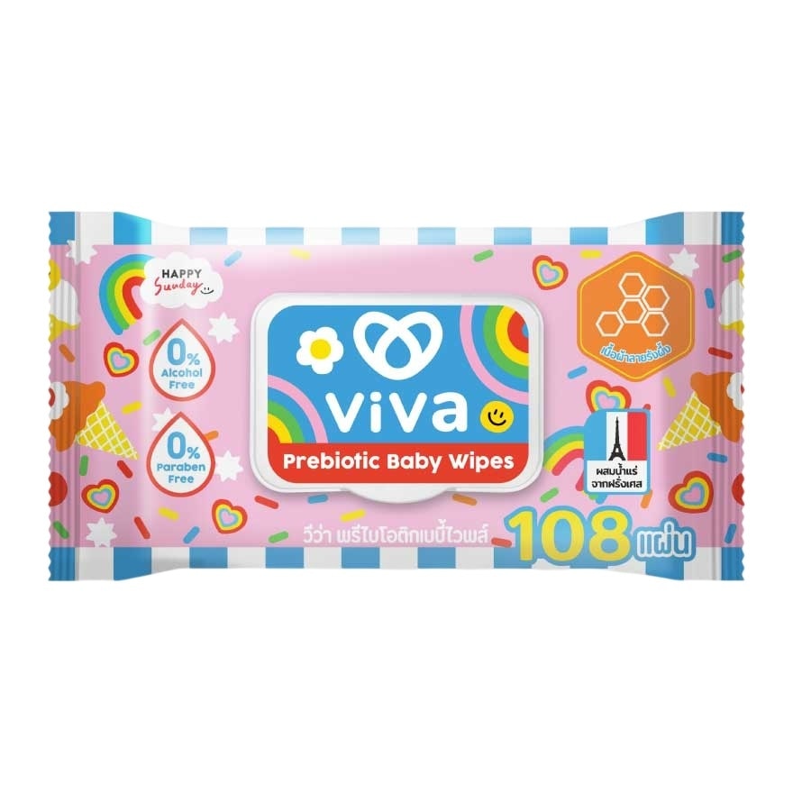 ViVa Baby Wipes Prebiotic 108'S image