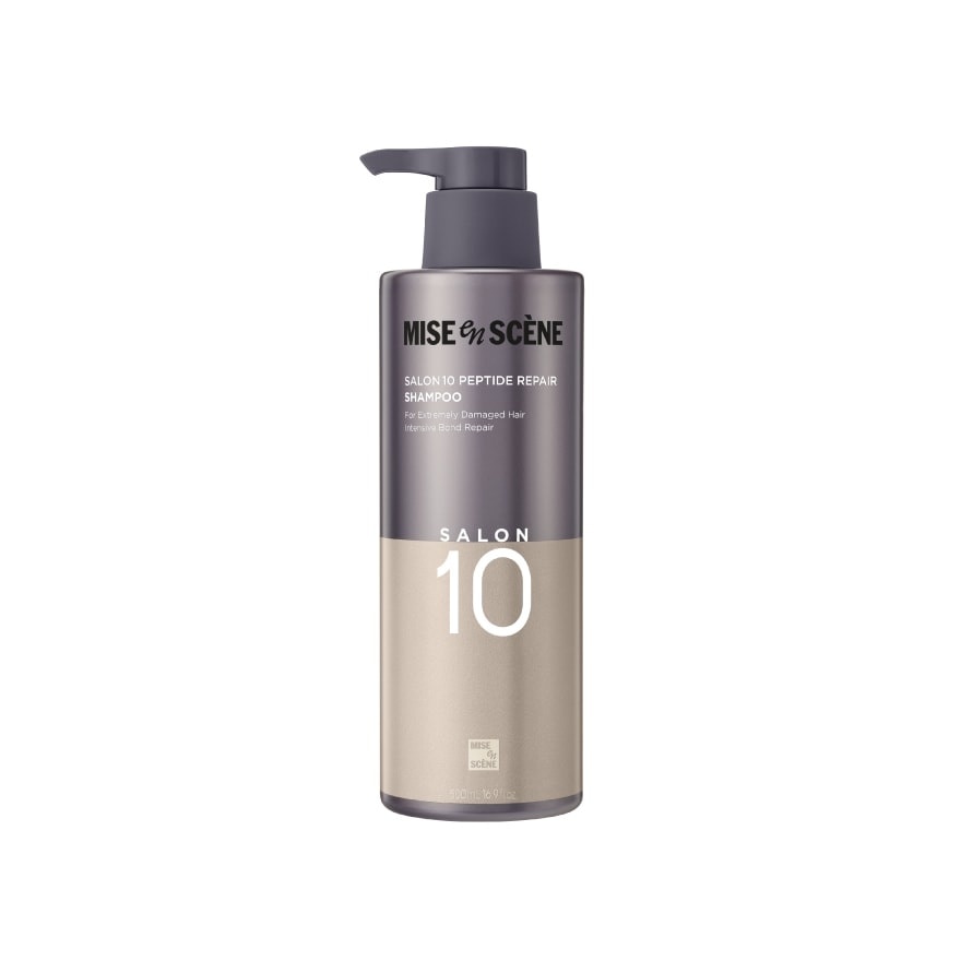 Mise En Scene Shampoo Salon 10 Peptide Repair 500 Ml. image