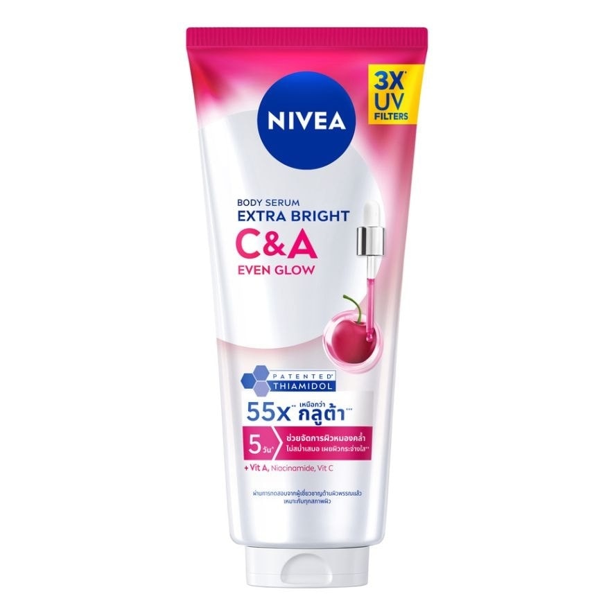 Nivea Body Serum Extra Bright C A Even Glow 300 Ml. image