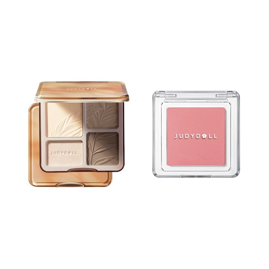 Judydoll Value Pack Blush Powder 2g. 03 + Highlight Contour 9g. 02 image