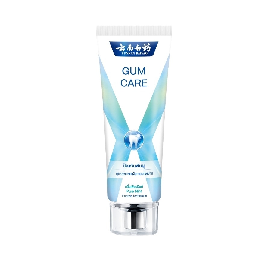 Yunnan Baiyao Gum Care Fluoride Toothpaste Pure Mint 105 G. image