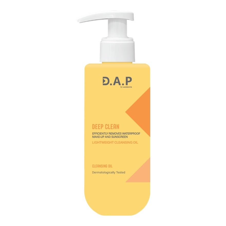 D.A.P by Watsons Deep Clean Cleansing Oil 180ml image