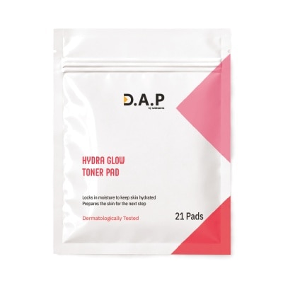 Dermaction Plus by Watsons ดี เอ พี บาย วัตสัน ไฮดรา โกลว์ โทนเนอร์ แพด 21 ชิ้น. image