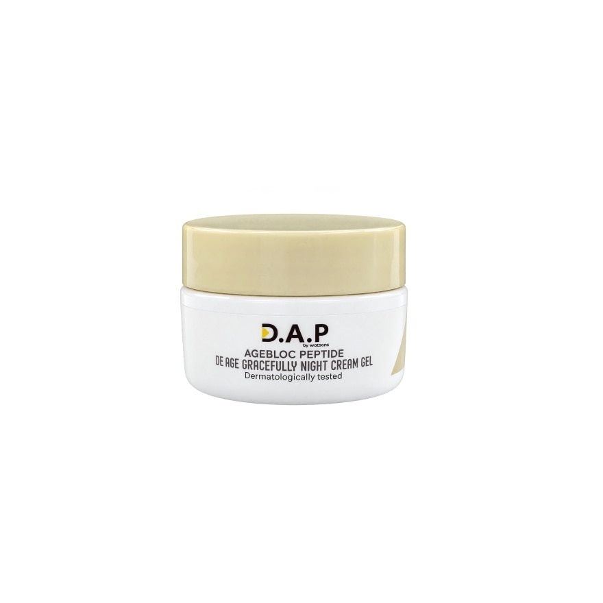 D.A.P by Watsons De Age Gracefully Night Cream Gel 15ml image