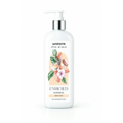 WATSONS วัตสัน เอ็นริช อัลมอนด์ ออยล์ บอดี้โลชั่น 400 มล. image