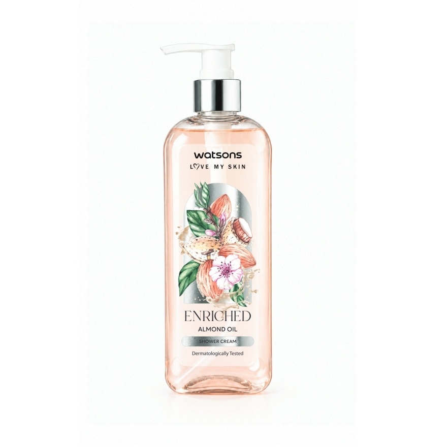 Watsons Enriched Almond Oil Shower Cream 400ml. image