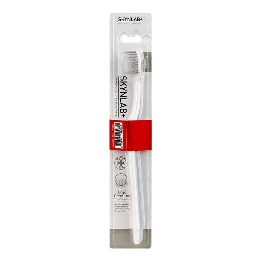 Skynlab Toothbrush Ergo Premium 1+1'S (Mixed Color) image