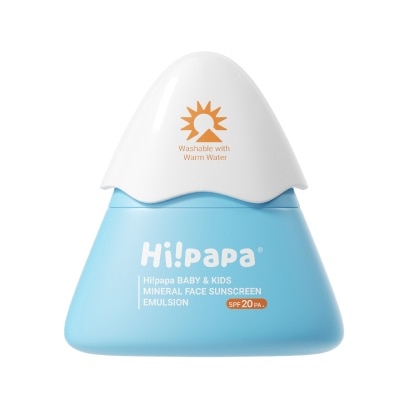 Hipapa ไฮปาปา เบบี้ แอนด์ คิดส์ มิเนอรัล เฟซ ซันสกรีน อิมัลชั่น 25 กรัม กันแดดสำหรับเด็ก image