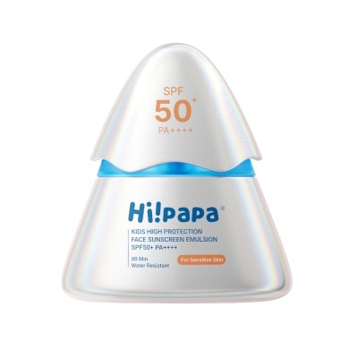 Hipapa ไฮปาปา คิดส์ ไฮ โพรเทคชัน เฟซ ซันสกรีน อิมัลชั่น 40 กรัม กันแดดสำหรับเด็ก image
