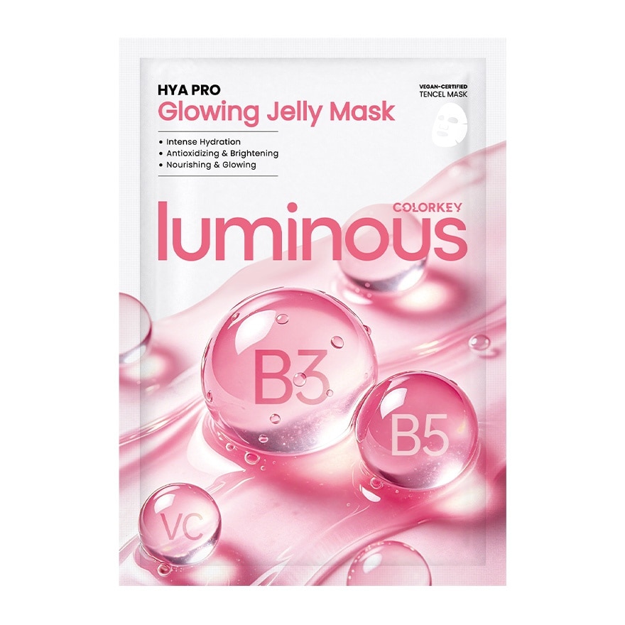 Colorkey Luminous Hya Pro Glowing Jelly Mask 25ml. 1pcs. image
