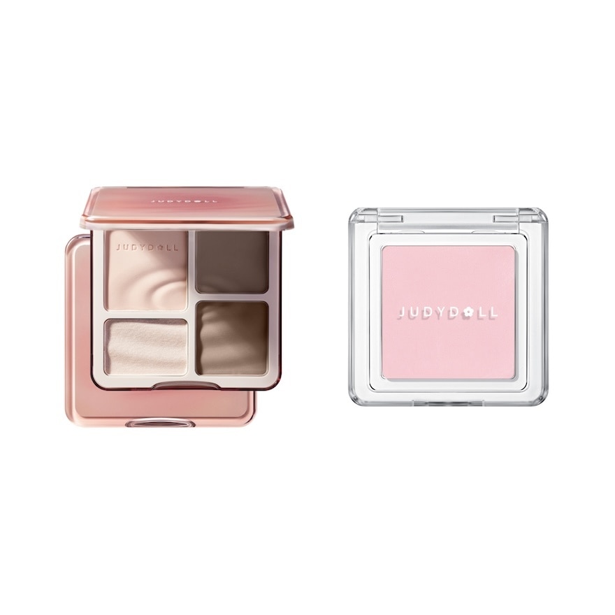 Judydoll Value Pack Blush Powder 2g. 43 + Highlight Contour 9g. 01 image