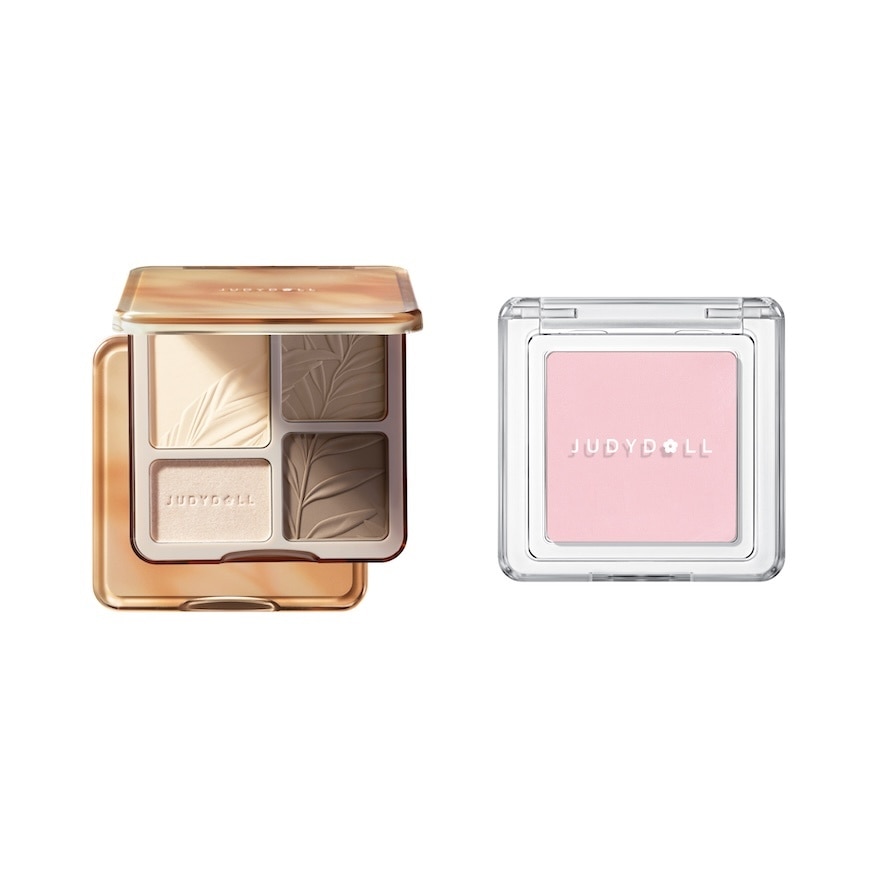 Judydoll Value Pack Blush Powder 2g. 43 + Highlight Contour 9g. 02 image