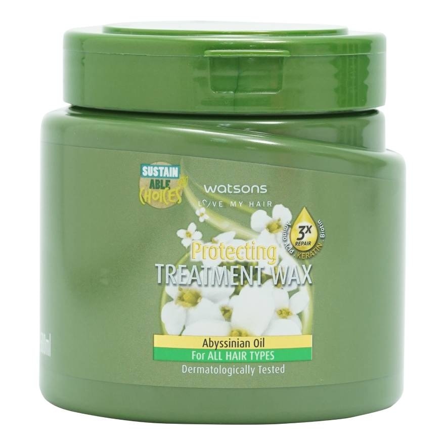 Watsons Treatment Wax Abyssinian oil for All Hair types 500ml. Watsons .th