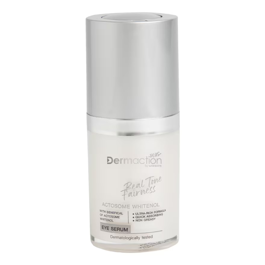 Dermaction Plus by Watsons เรียล โทน แฟร์เนส อาย เซรั่ม